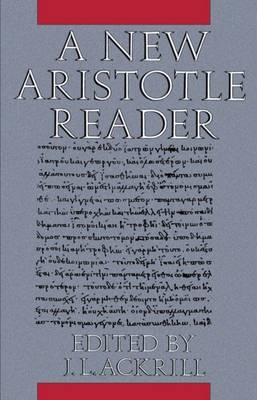 A New Aristotle Reader - 