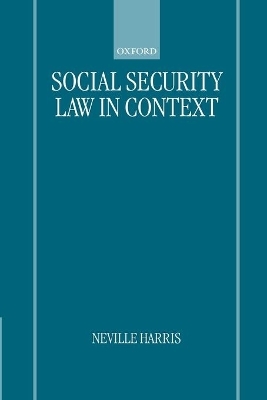 Social Security Law in Context - 