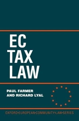 EC Tax Law - Paul Farmer, Richard Lyal