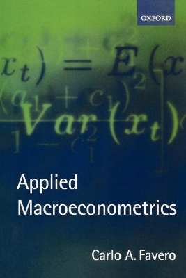 Applied Macroeconometrics - Carlo A. Favero