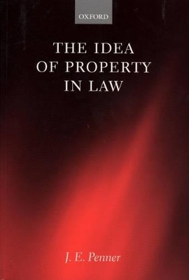 The Idea of Property in Law - James Penner