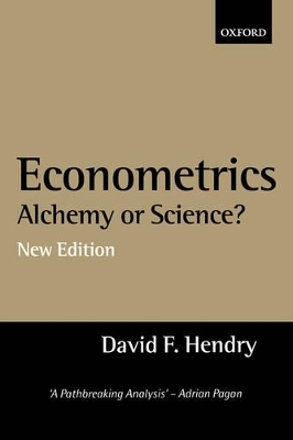 Econometrics: Alchemy or Science? - David F. Hendry