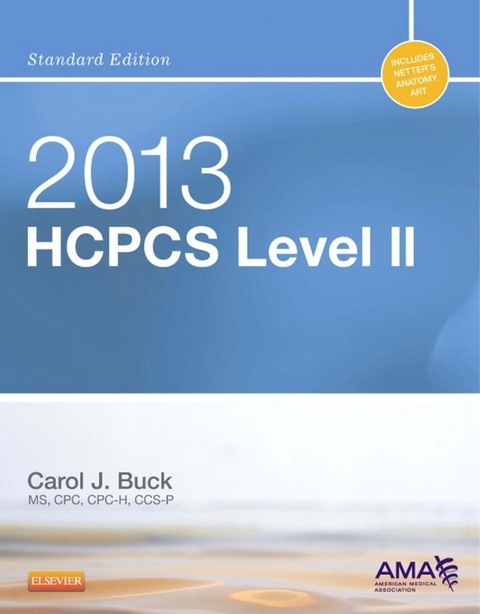 2013 HCPCS Level II Standard Edition - E-Book -  Carol J. Buck