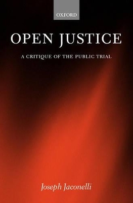 Open Justice - Joseph Jaconelli