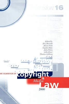 Yearbook of Copyright and Media Law: Volume V, 2000 - 