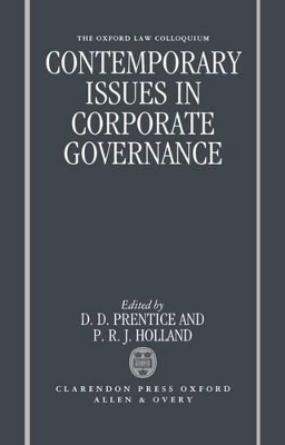 Contemporary Issues in Corporate Governance - 