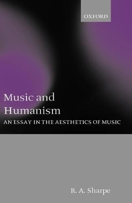 Music and Humanism - R. A. Sharpe