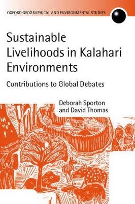 Sustainable Livelihoods in Kalahari Environments - 