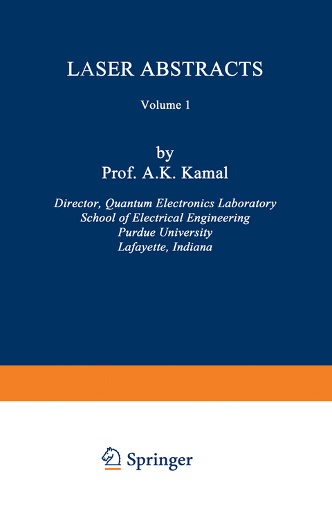 Laser Abstracts - Ahmad K. Kamal