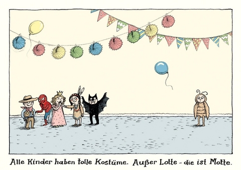 Alle Kinder-Postkartenset Motiv "Lotte" - Martin Schmitz-Kuhl