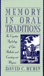 Memory in Oral Traditions - David C. Rubin