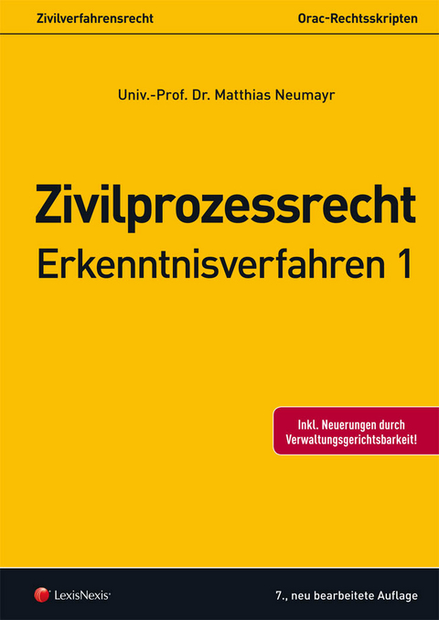 Zivilprozessrecht Erkenntnisverfahren 1 - Matthias Neumayr