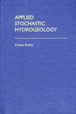 Applied Stochastic Hydrogeology - Yoram Rubin