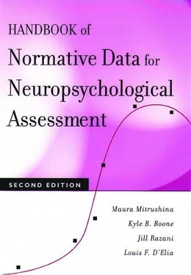 Handbook of Normative Data for Neuropsychological Assessment - Maura N. Mitrushina, Kyle B. Boone, L. Jill Razani, Louis F. D'Elia