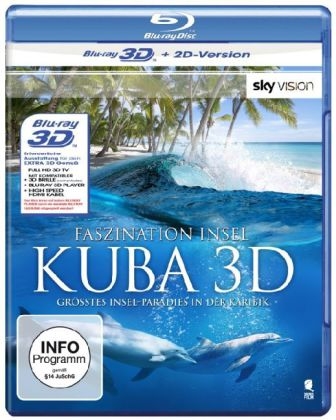 Faszination Insel: Kuba 3D, 1 Blu-ray