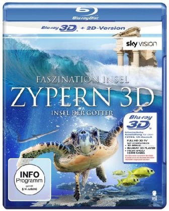 Faszination Insel: Zypern 3D, 1 Blu-ray