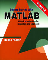 Getting Started with MATLAB 6 - Rudra Pratap