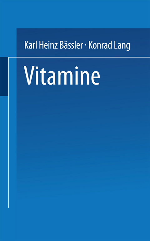 Vitamine - Karl Heinz Bässler Konrad Lang