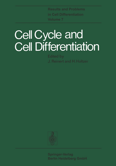 Cell Cycle and Cell Differentiation - 