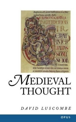 Medieval Thought - David Luscombe