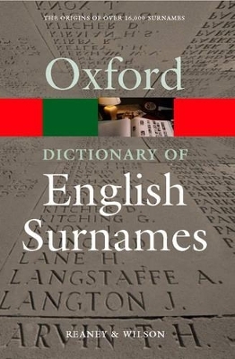 A Dictionary of English Surnames - 