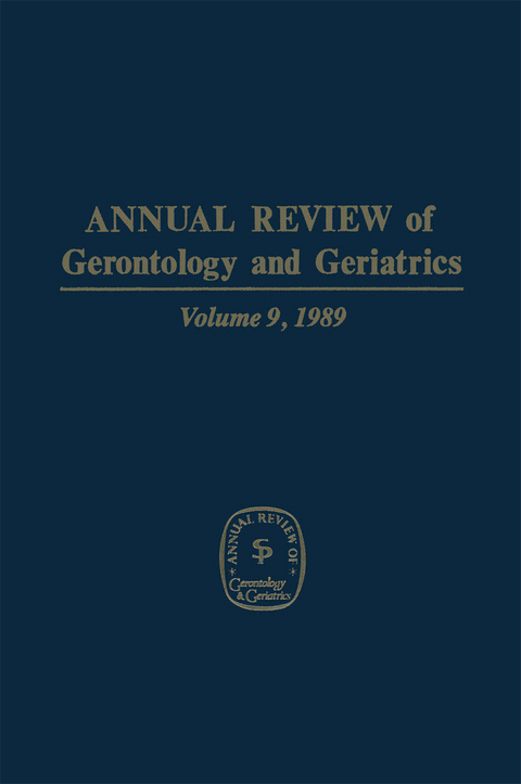 Annual Review of Gerontology and Geriatrics - 