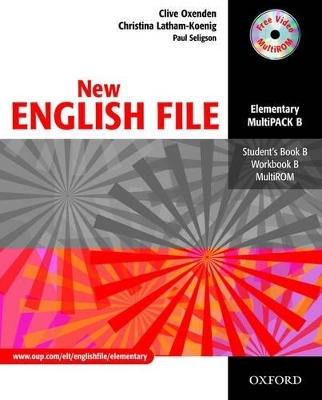 New English File: Elementary: MultiPACK B - Clive Oxenden, Christina Latham-Koenig, Paul Seligson