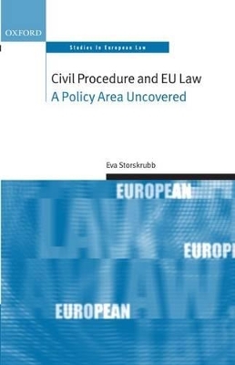 Civil Procedure and EU Law - Eva Storskrubb