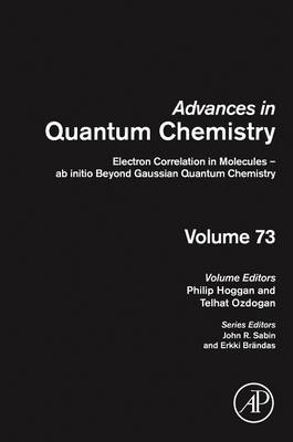 Electron Correlation in Molecules - ab initio Beyond Gaussian Quantum Chemistry - 