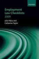 Employment Law Checklists 2009 - Julia Palca, Catherine Taylor