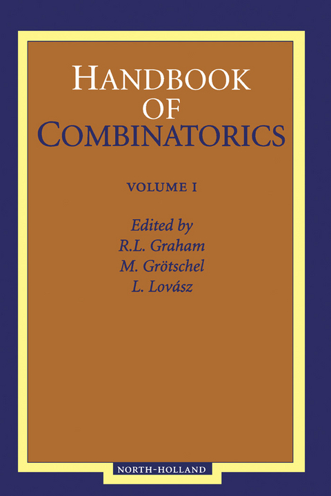 Handbook of Combinatorics Volume 1 -  Bozzano G Luisa