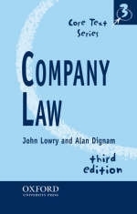 Company Law - John Lowry