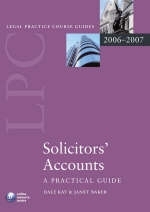 Solicitors' Accounts - Dale Kay, Janet Baker