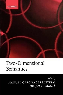 Two-Dimensional Semantics - 