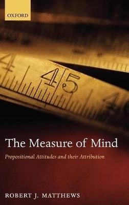 The Measure of Mind - Robert J. Matthews