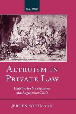 Altruism in Private Law - Jeroen Kortmann