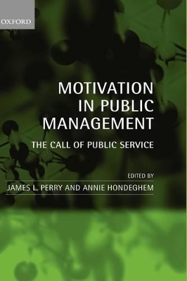 Motivation in Public Management - 