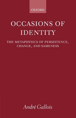 Occasions of Identity - André Gallois