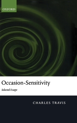 Occasion-Sensitivity - Charles Travis