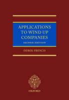 Applications to Wind Up Companies - Derek French