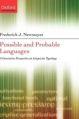 Possible and Probable Languages - Frederick J. Newmeyer