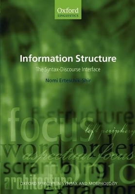 Information Structure - Nomi Erteschik-Shir