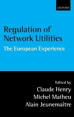 Regulation of Network Utilities - 