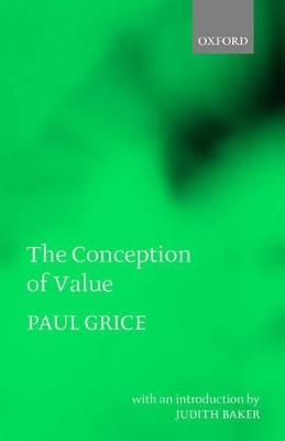 The Conception of Value - Paul Grice