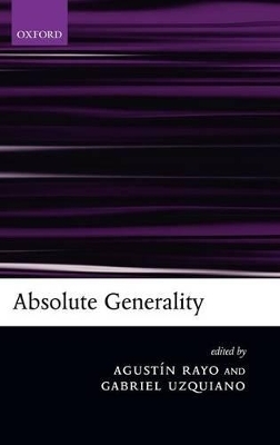 Absolute Generality - 