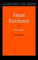 Unjust Enrichment - Peter. B. H. Birks