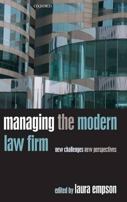 Managing the Modern Law Firm - 