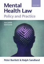 Mental Health Law - Peter Bartlett, Ralph Sandland