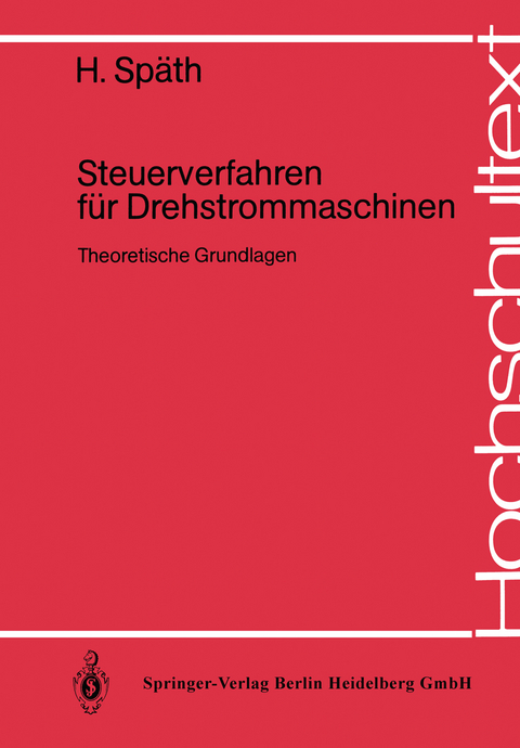 Steuerverfahren für Drehstrommaschinen - H. Späth