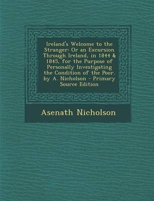 Ireland's Welcome to the Stranger - Asenath Nicholson